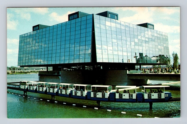 Montreal Quebec-Canada, Expo 67, Quebec Pavilion, Vintage Postcard