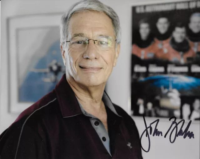 JOHN BLAHA Signed Autographed 8x10 Photo NASA Astronaut Air Force STS-79 STS-81