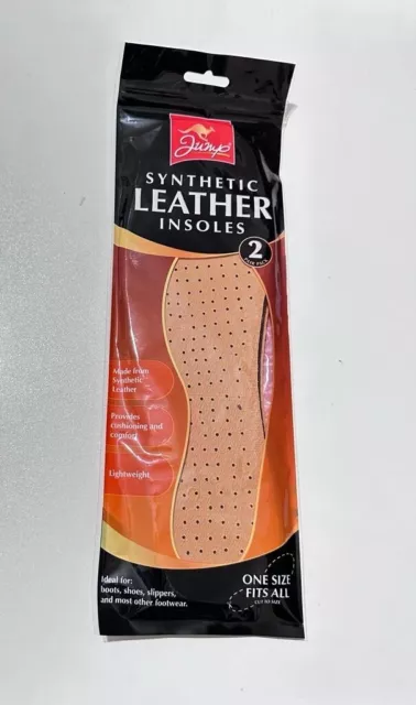 2 Pair Pack Synthetic Fleece Thermal Insoles Shoe Care Boot