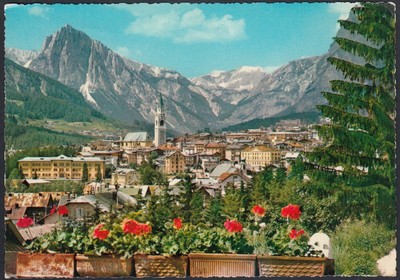 Vintage postcard AB8004 Cortina d'Ampezzo - Panorama BL Cartolina postale 