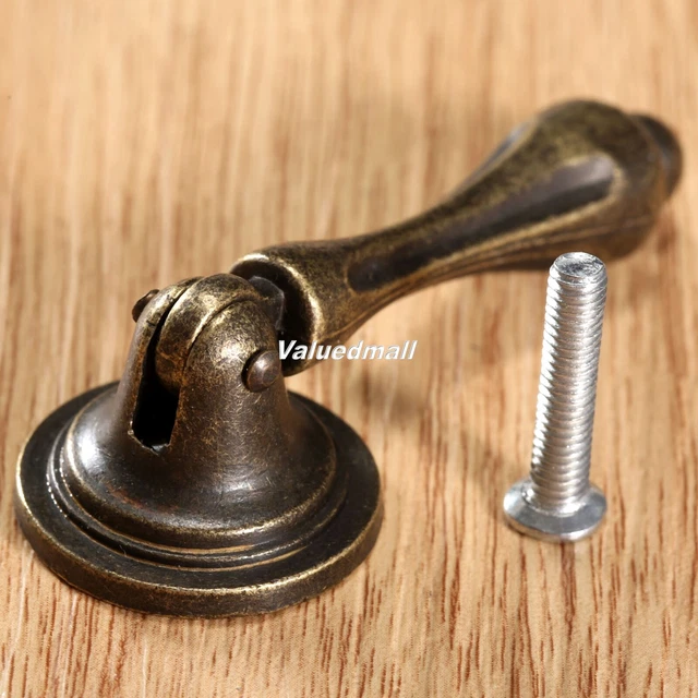 1Pc Antique Brass Dresser Drawer Furniture Cabinet Pull Handle Knob Home Decor