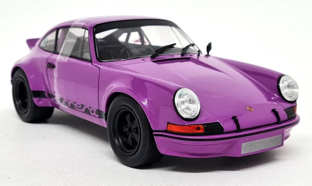 Porsche 911 RSR 1973 Blanche/rouge – Solido 1:18 – Hors Commerce édition Limitée