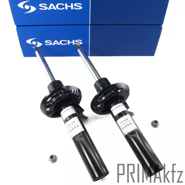 2x SACHS 317 572 amortisseurs avant pour Audi A3 Octavia 1Z VW Golf V Jetta ø55mm