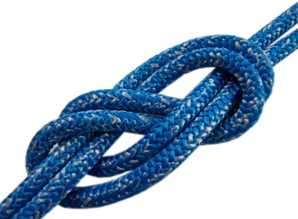 Coil 328 1/12ft Double Braided POLIESTERE16 T90 High Tenacity Ø0 1/8in Blue Go