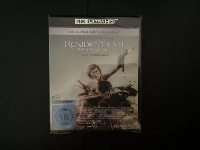 Resident Evil : The Final Chapter 4k UHD Blu-Ray | Neu & OVP | Deutsch