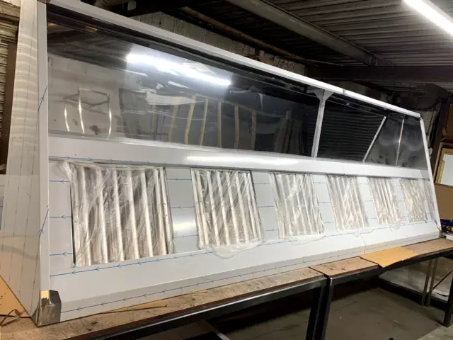 Commercial Kitchen Canopy Extractor Hood 4000mm