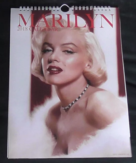 Marilyn Monroe Spiral Bound Wall Calendar 2018