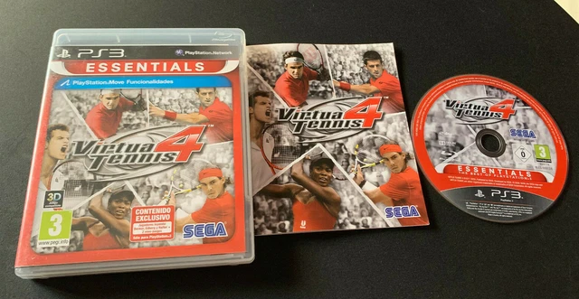 Virtua Tennis 4 PS3 Play Station 3 Pal Espagnol