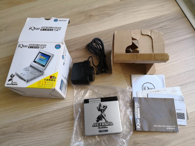 IQUE NINTENDO GAME BOY ADVANCE SP METROID LIMITED EDITION EUR