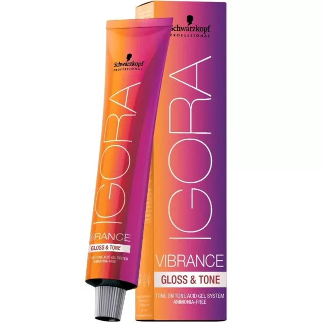 Schwarzkopf IGORA Vibrance Gloss & Tone 60ml verschiedene Nuancen