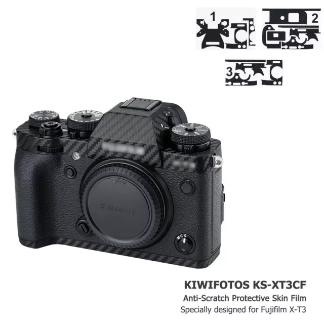 Anti-Scratch 3M Camera Body Skin Sticker Film Cover Protector for Fujifilm X-T3