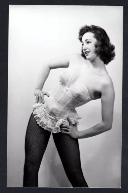 1960 sous-Vêtements Érotique Nu Vintage Lingerie Pin Up Posen Photo