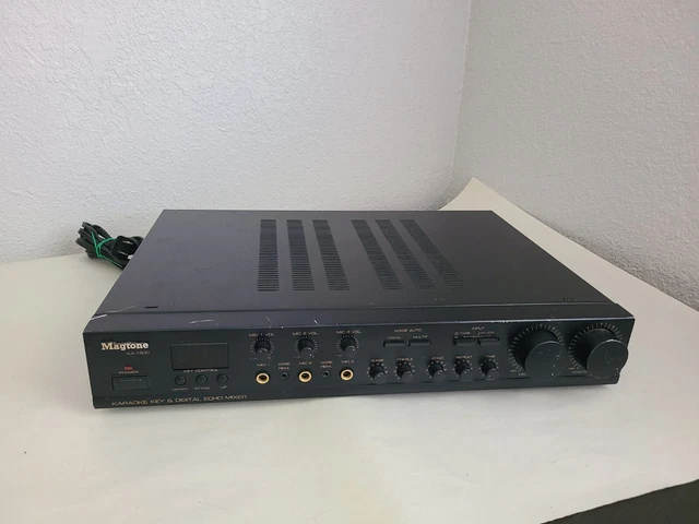 Mixeur Ampli Karaoké Vintage Magtone KA908 XD – Stéréo Fonctionnel