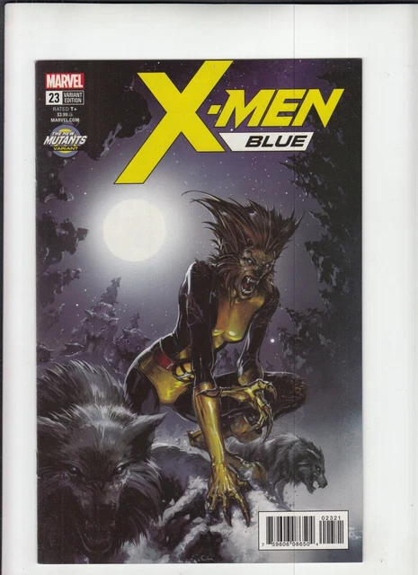 X-Men Blue #23 (Marvel 2018) Clayton Crain New Mutants Variant NM