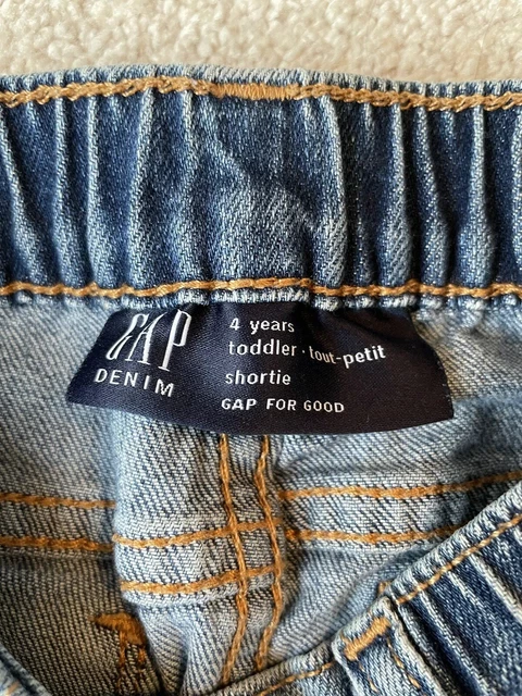Girls Age 4 years x2 Denim Shorts Summer Bundle GAP NEXT 7