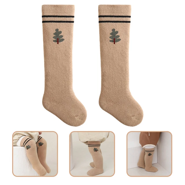 1 paio di calze per bambini non slip per bambini calzini invernali spessi