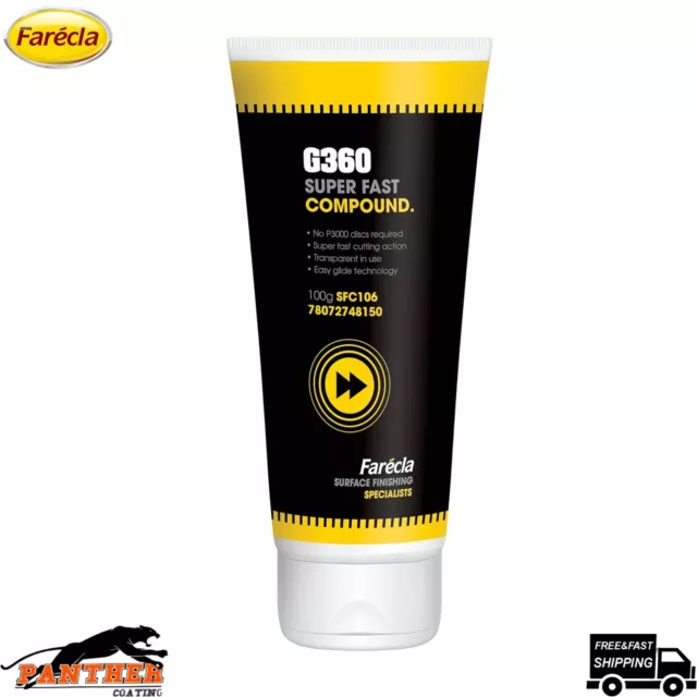 Farecla Super Fast Compound SFC106 G360 - 100g Tube High Quality