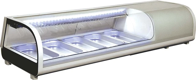 39997 Commercial Restaurant 53-Inch 1.83 Cu. Ft. Sushi Show Case