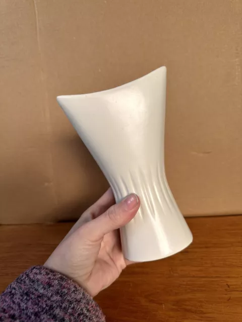 Rare Vintage Mid Century Dartmouth Triangle Vase Retro 1950s