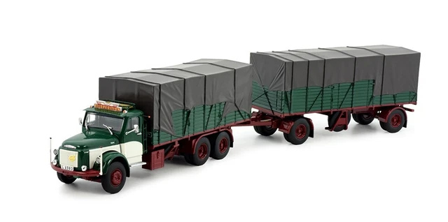 Camion Tekno 74278 Volvo FH04 8x2 Ampliroll Polybenne - PO Nielsen, 1/50, Lim. édition