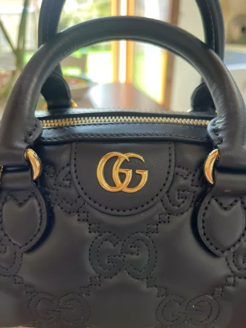 Borsa Gucci GG Marmont Chain Matelassè