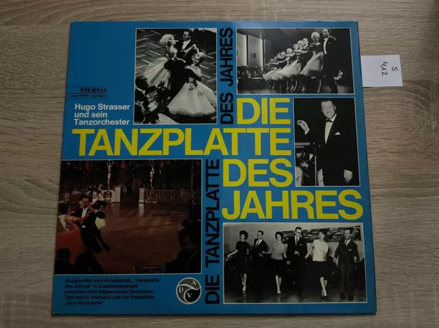 Hugo Strasser Und Sein Tanzorchester Die Tanzplatte Des Jahres LP Vinyl