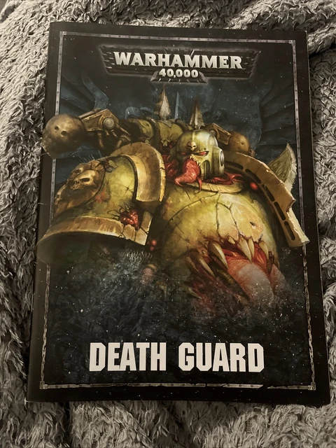Codex Rules WARHAMMER DEATH GUARD Codex - Rule Book Guide Warhammer 40K Games ...