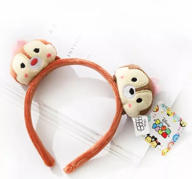 Disney Tsum Tsum Mickey Minnie Mouse Baby Toddler Chip’n Dale Ear Headband