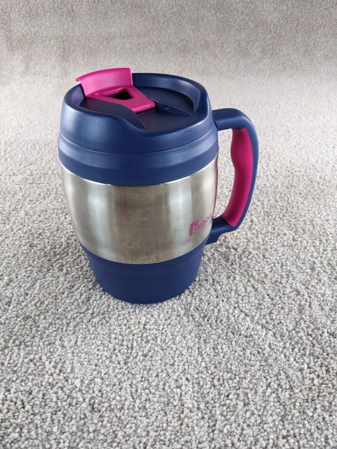 Bubba Insulated Thermos Travel Mug Hot Cold Coffee Tea 52oz Tumbler Cup Blue 3