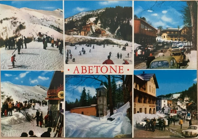 Cartolina Abetone Pistoia Non Viaggiata