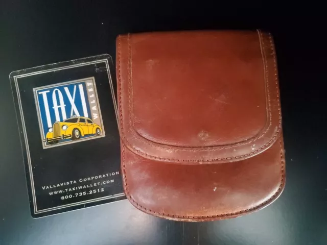 Leather Taxi Wallet-Compact Coin travel Wallet for Men & Women – Alicia  Klein - Taxi Wallet - OWLrecycled