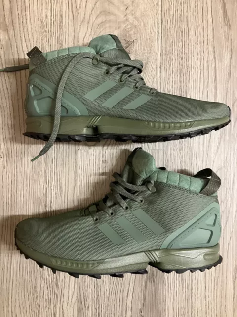 Adidas originals zx 750 green size 8 sale