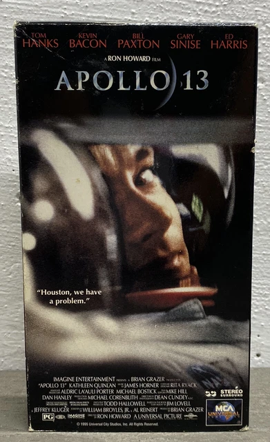 APOLLO 13 (1995, MCA Universal) VHS Tom Hanks ~ Kevin Bacon ~ Bill ...