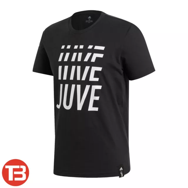 adidas | Juventus Turin DNA Graphic T-Shirt Herren Juve Fussball Shirt | DX9206