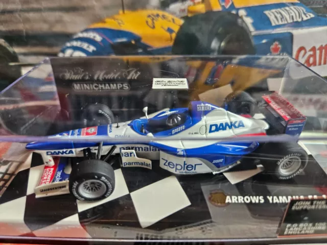 MINICHAMPS 1:43 ARROWS Yamaha A18 - Damon Hill, British GP