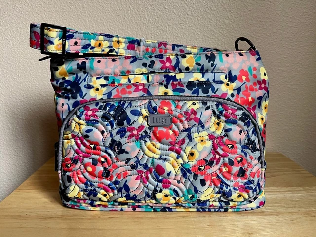 Lug Samba Convertible Crossbody Bag RFID - Wildflower Multi