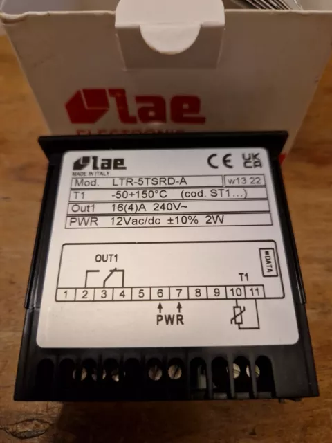 Hawco Lae Electronic. Ltr - 5Tsrd-A Digital Thermostat Range -50/+150C 12Vac.