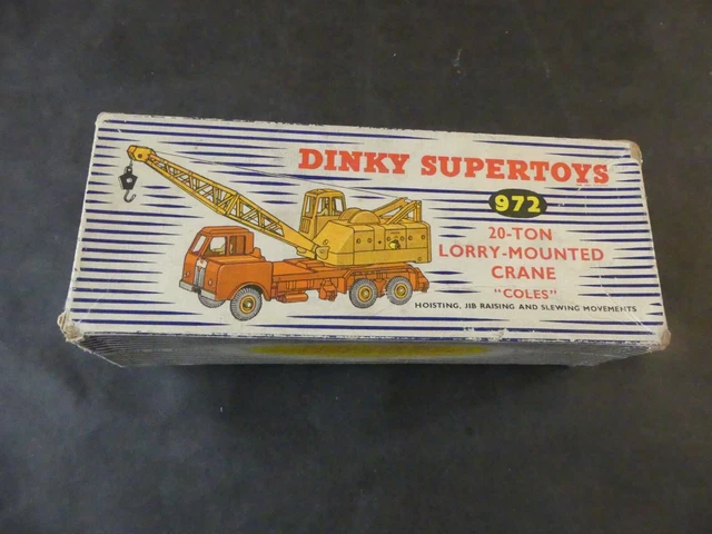 Dinky Toys Grue Coles À VENDRE! - FR Dinky Toys Grue Coles À VENDRE! - FR