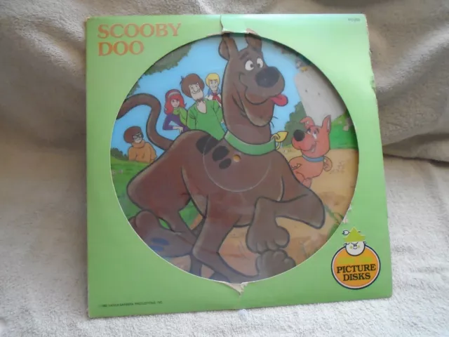 1982 Hanna Barbera Scooby Doo Peter Pan Picture Disk