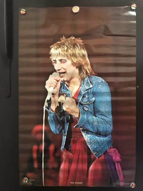 VINTAGE One Stop Posters 1978 ROD STEWART Classic Rock POSTER