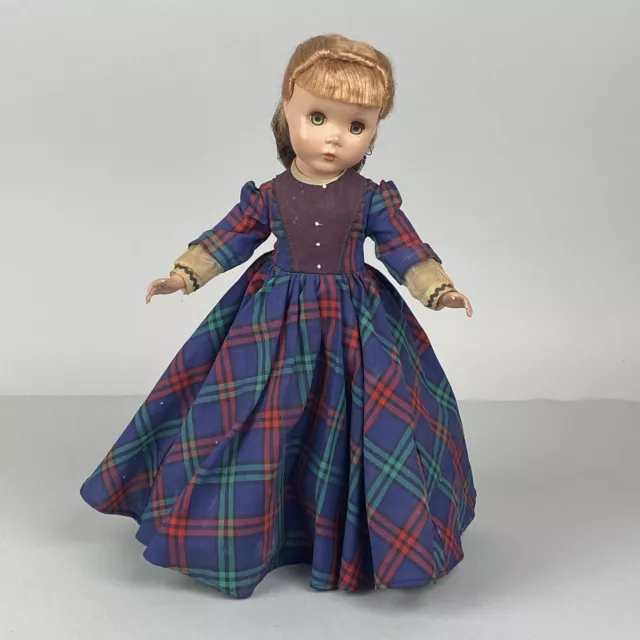 MADAME ALEXANDER Vintage 14" Little Women "Jo" 1950s Doll Please Read