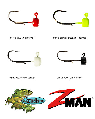 Z-Man Jigheads Micro Finesse ShroomZ (MFH) Pick Any Weight in Any Color