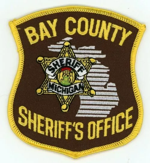 Michigan Mi Bay County Sheriffs Office Nice Shoulder Patch Police