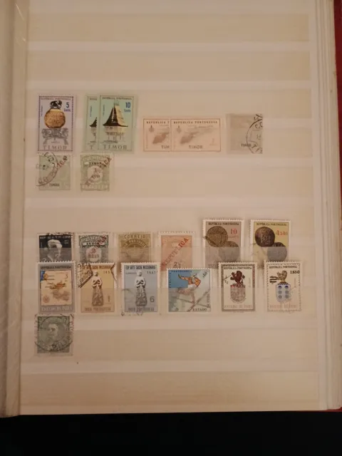 Portugiesische Kolonie TIMOR und INDIEN Lot Briefmarken