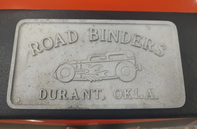 Car Club Plaque