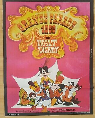 La Grande Parade De Walt Disney Affiche De Cinema 60x80 Cm 1969 Mickey M Eur 37 70 Picclick Fr