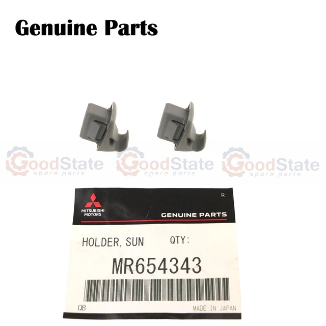 ZLPTEAM Plastic Sun Visor Hook Clips Bracket Retainer 74348