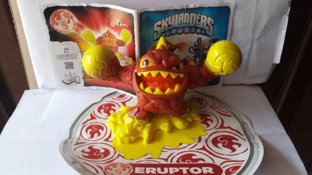 Kinder Ferrero Maxi Surprise Gran Sorpresa Sde11 Serie Skylanders 2017 +Cartina