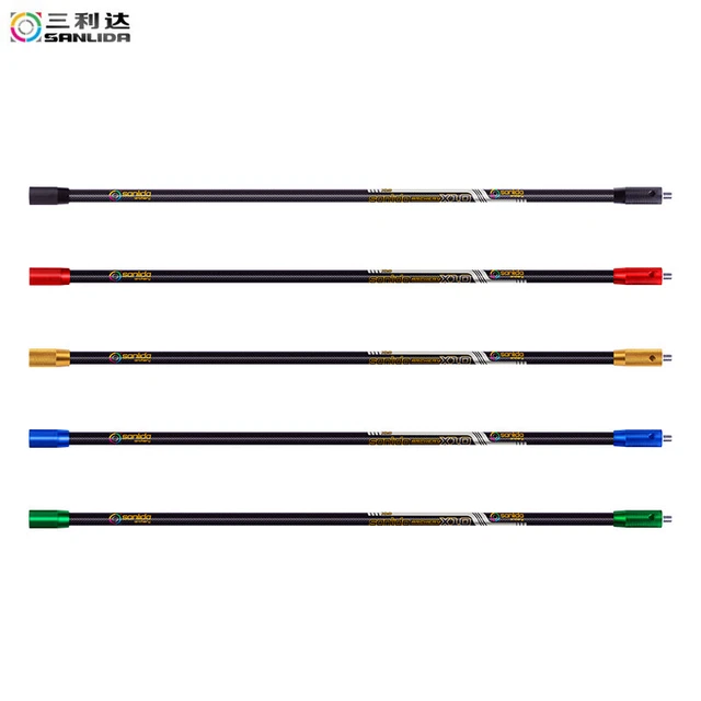 Sanlida X10 Carbon Stabilizer 14.5mm 28" 30" 33" Long Rod Compound Bow Balance