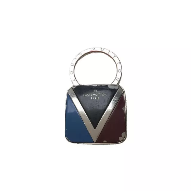LOUIS VUITTON Phone Strap Bag Charm Key Chain Holder Keyring AUTH PASTILLES  Blue